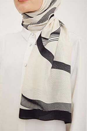 Armine Trend Geometrik Desen 077-042 Şal-32